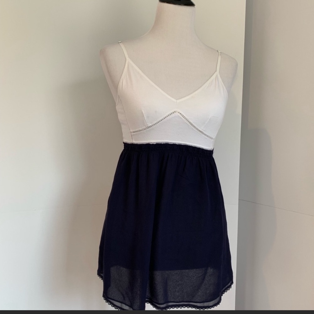 Rare SA Bella Swan Theory Silk Babydoll Top